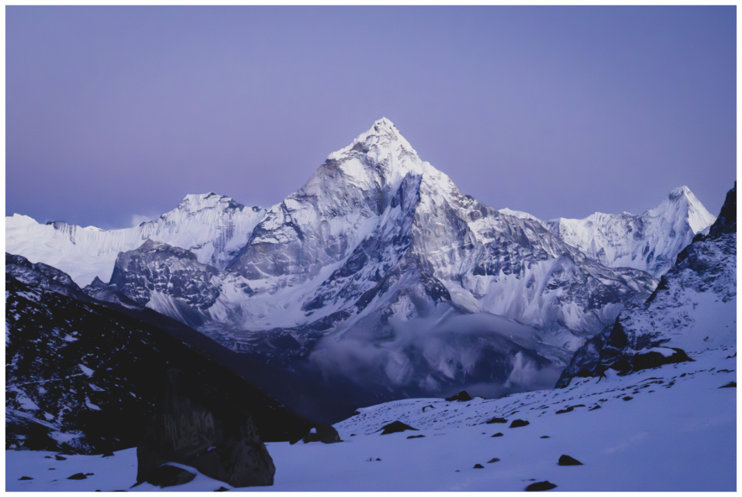 Abendlicht, Fine-Art-Fotografie, Ama Dablam, Nepal