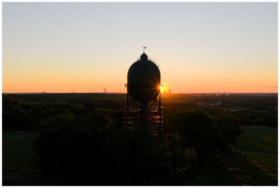 Wasserturm, Fine-Art-Fotografie, Dortmund, Deutschland