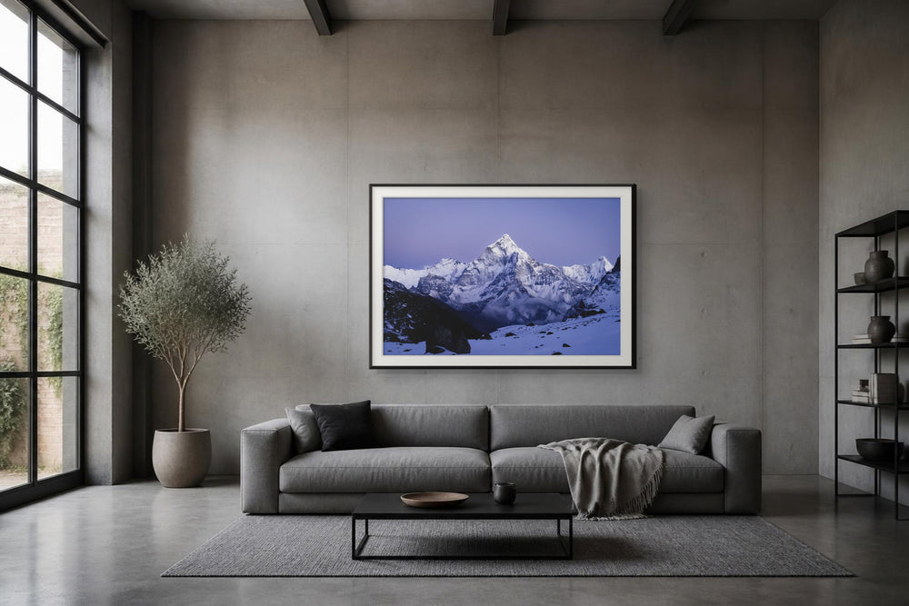 Abendlicht im Format 150 × 100 cm, Visualisierung