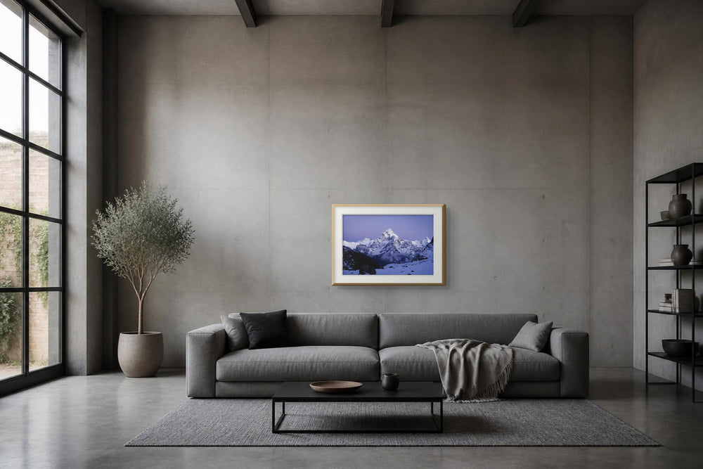 Abendlicht im Format 75 × 50 cm, Visualisierung