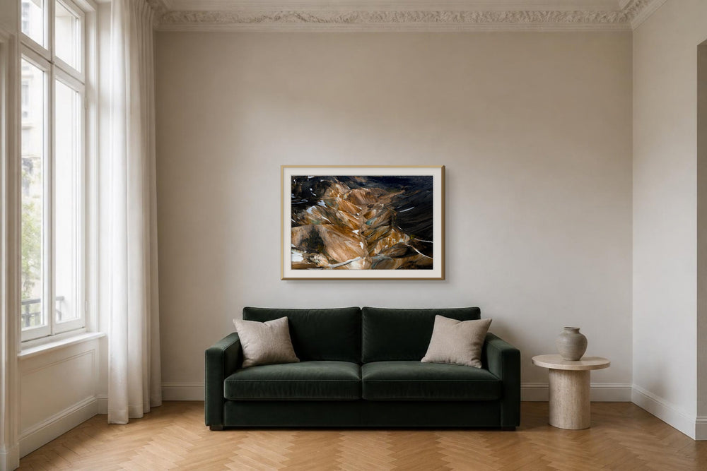 Farben im Format 120 × 80 cm, Visualisierung