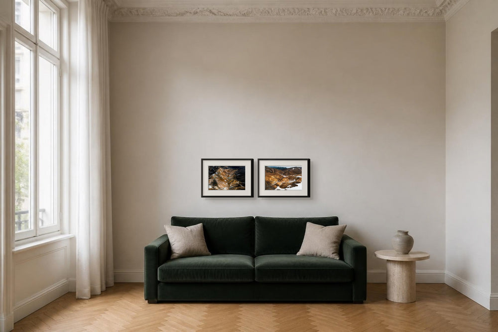 Farben im Format 45 × 30 cm, Visualisierung