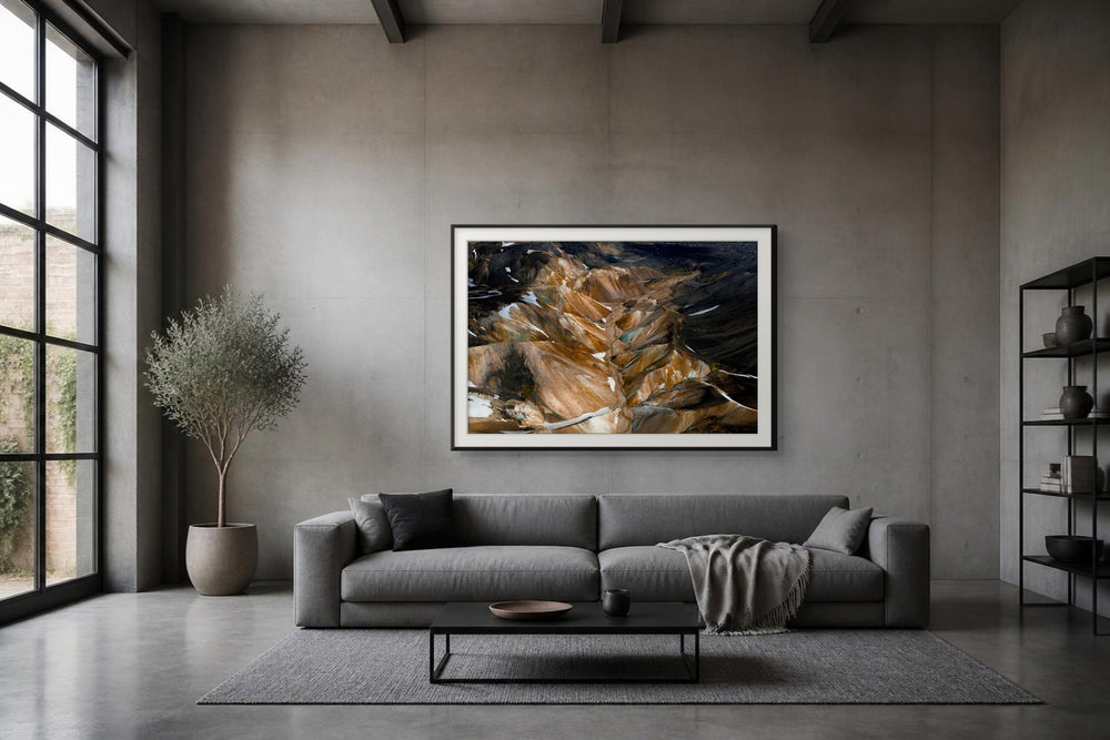 Farben im Format 150 × 100 cm, Visualisierung
