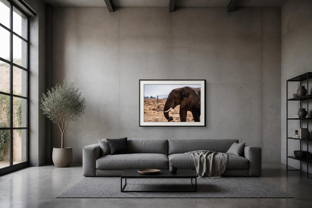 Gigant im Format 105 × 70 cm, Visualisierung