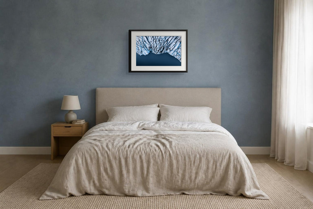 Gletscherwelten im Format 60 × 40 cm, Visualisierung
