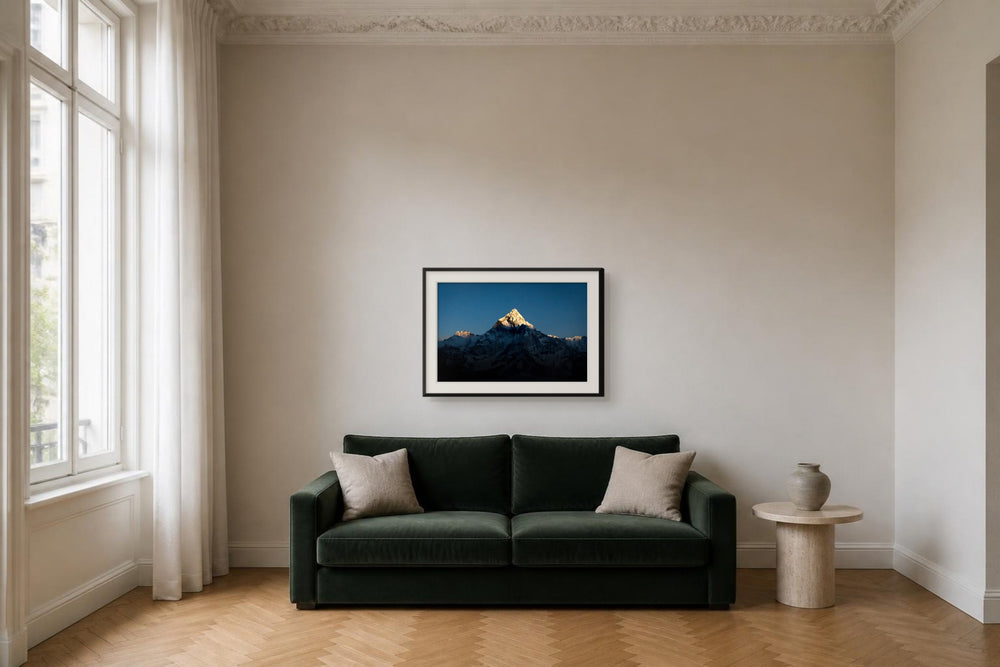 Majestät im Format 90 × 60 cm, Visualisierung