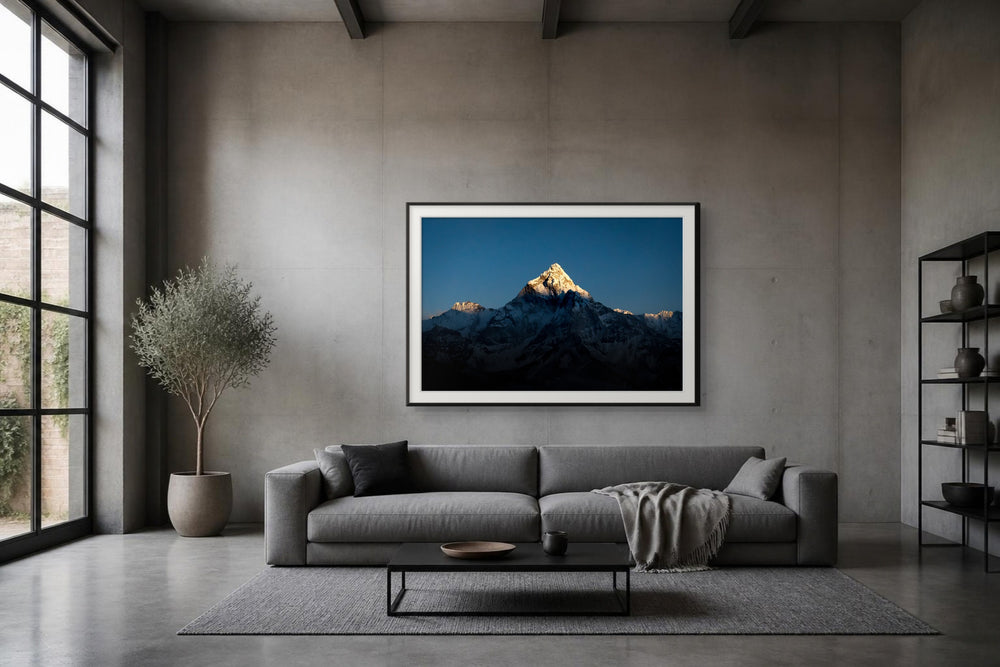 Majestät im Format 150 × 100 cm, Visualisierung