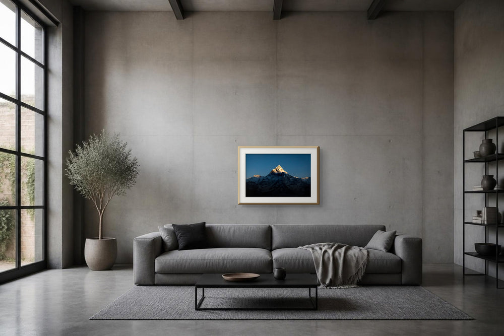 Majestät im Format 75 × 50 cm, Visualisierung