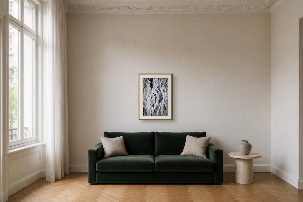 Naturgemälde im Format 50 × 75 cm, Visualisierung