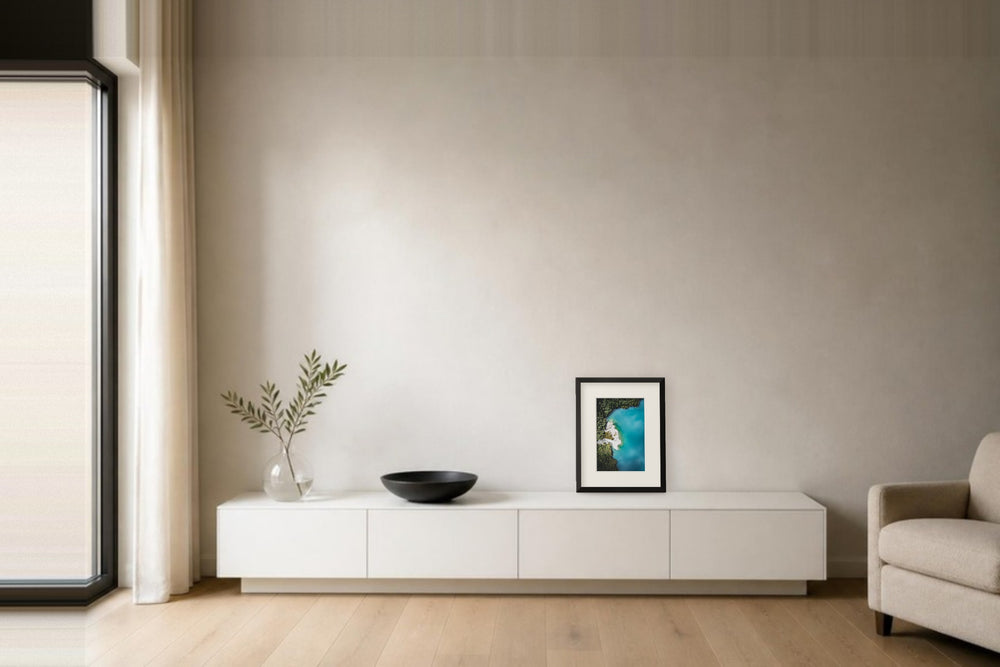 Smaragd im Format 20 × 30 cm, Visualisierung