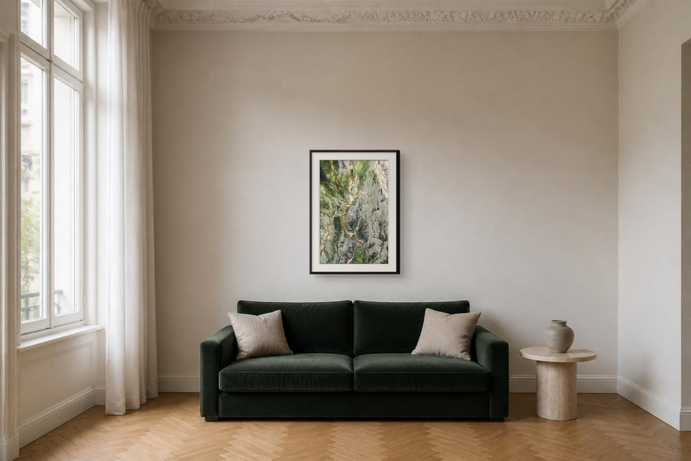 Strukturen im Format 60 × 90 cm, Visualisierung