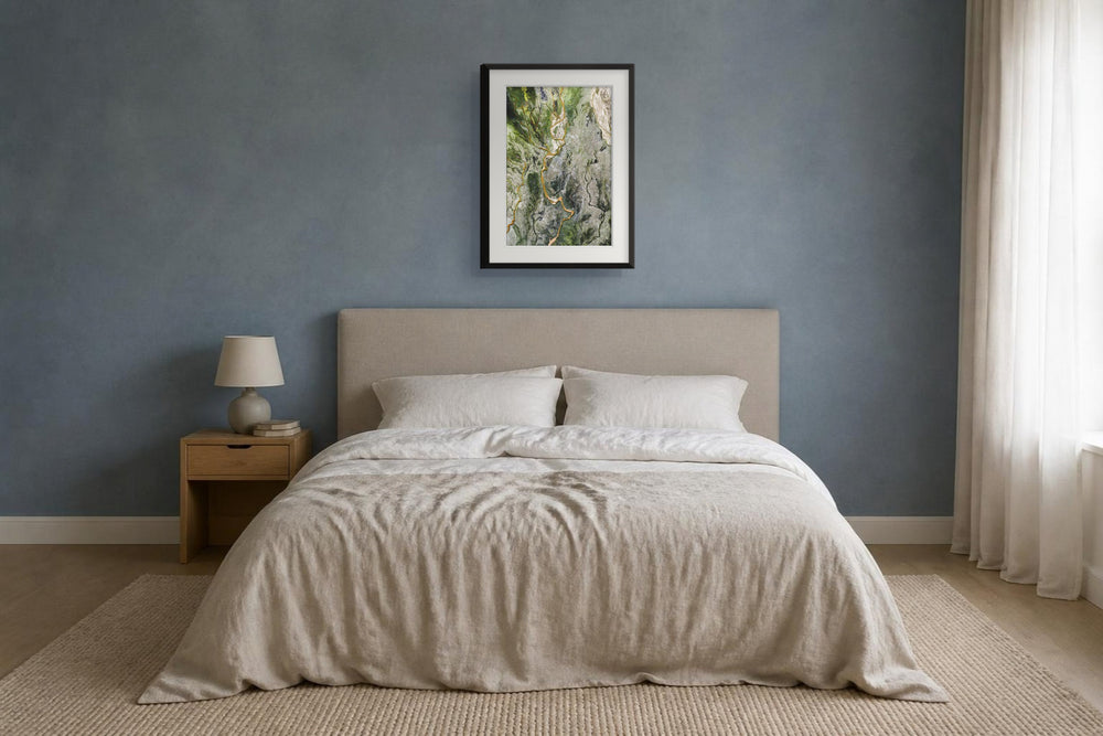 Strukturen im Format 40 × 60 cm, Visualisierung