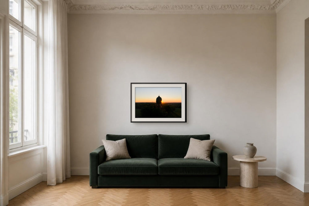 Wasserturm im Format 90 × 60 cm, Visualisierung