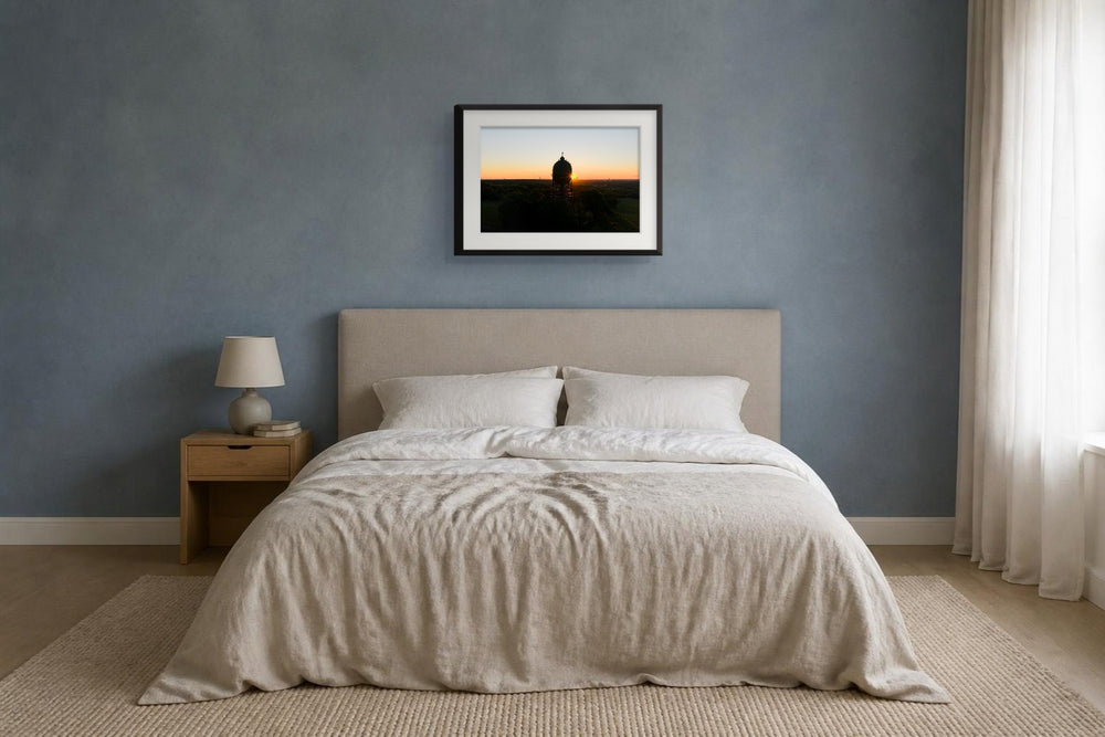 Wasserturm im Format 60 × 40 cm, Visualisierung